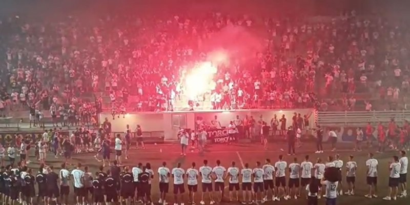 VIDEO Pogledajte kako su igrači Hajduka dočekani na Torcida kupu