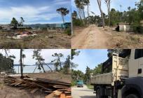 FOTO/VIDEO Bageri srušili sportske terene na Marjanu, park šuma je neprepoznatljiva