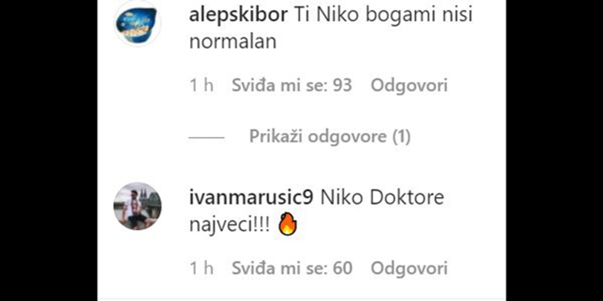 Nikoličius objavio sliku s Krovinovićem, navijači Hajduka ga zasuli pohvalama, a jedan komentar izazvao je salve smijeha!