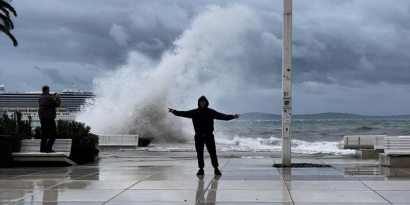 VIDEO Pogledajte što su danas snimili naši čitatelji u Splitu