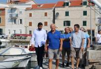 Dožupan Čogelja i predsjednik Uprave Plovputa Udovičić posjetili SRK Ugor u Kaštel Novom
