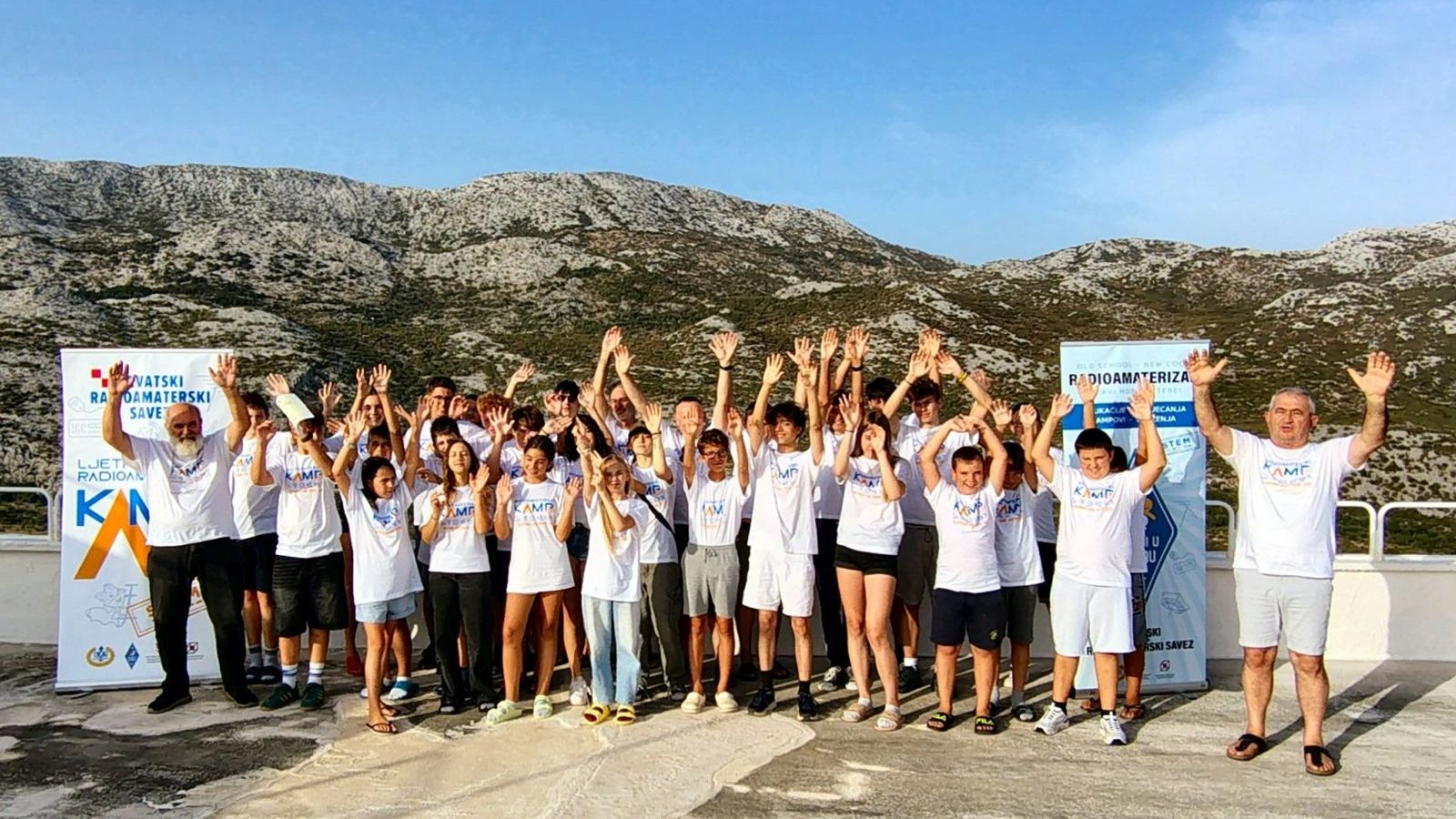 FOTOGALERIJA Završen Radioamaterski kamp za mlade 'Zvjezdano selo Mosor 2026.'