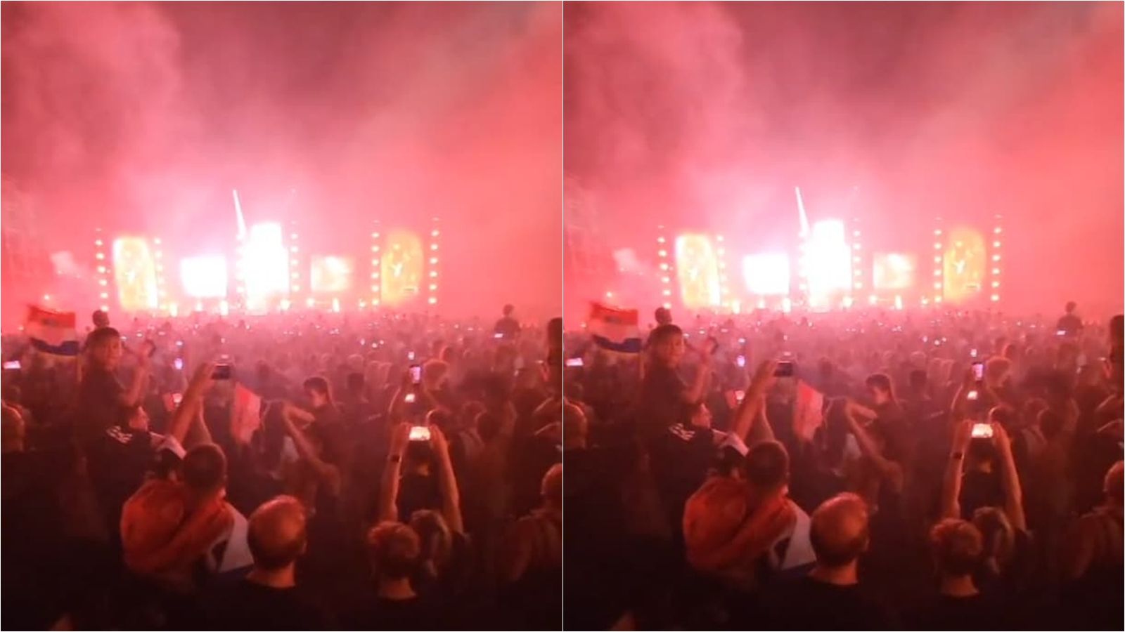 VIDEO Kakav početak koncerta, redaju se ratni hitovi