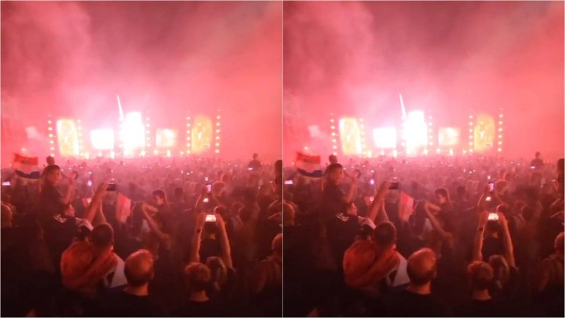 VIDEO Kakav početak koncerta, redaju se ratni hitovi
