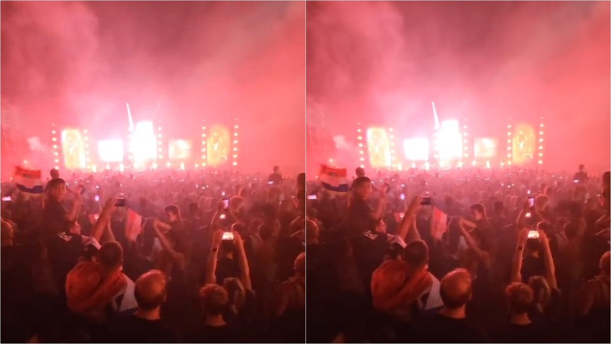 VIDEO Kakav početak koncerta, redaju se ratni hitovi