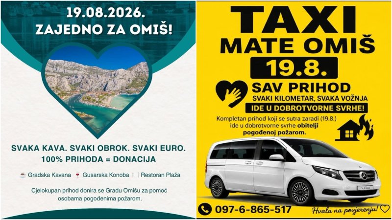 Dvojica omiških poduzetnika pokazala veliko srce