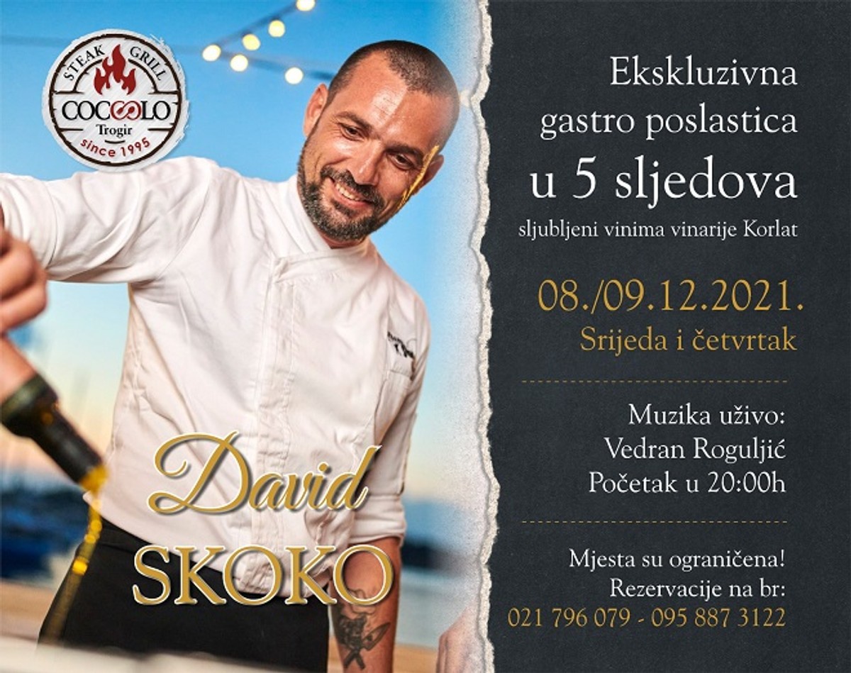 EKSKLUZIVNA GASTRO POSLASTICA Restoran Coccolo opet oduševljava!