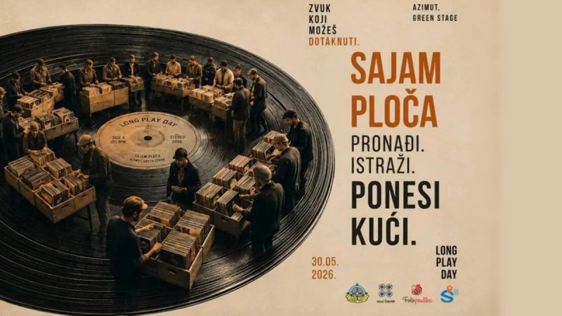Počinje trinaesti LP Day u Azimutu: Tri dana vinila, koncertne fotografije i analogne kulture