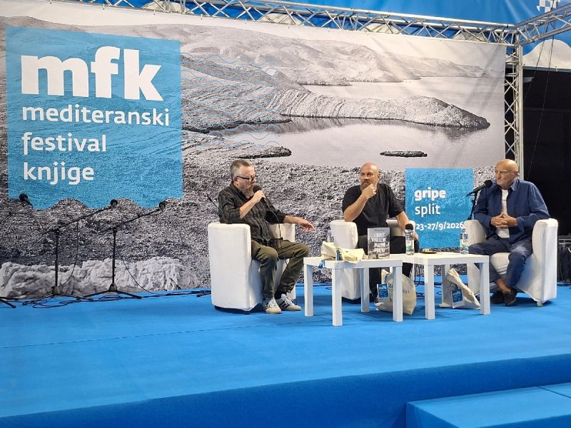 DRUGI DAN MFK: Talijanski scenarist Netflixovog hita i roman godine iz pera Borisa Dežulovića