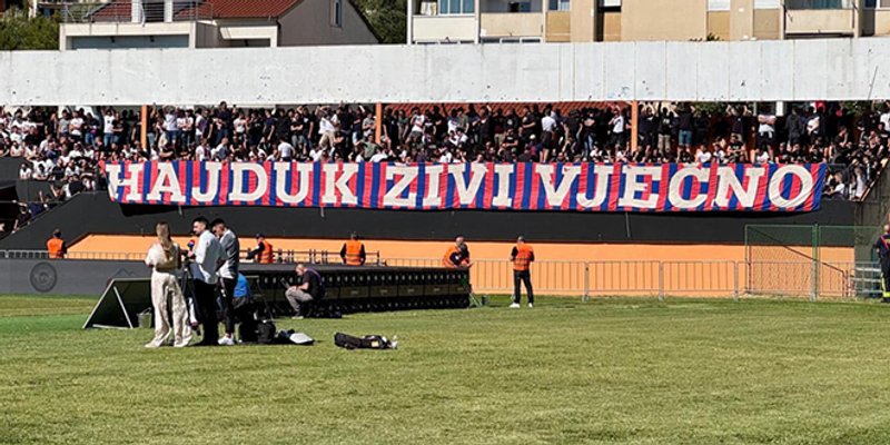 FOTOGALERIJA: Na stadion ušla Torcida, provjerite kako je na Šubićevcu