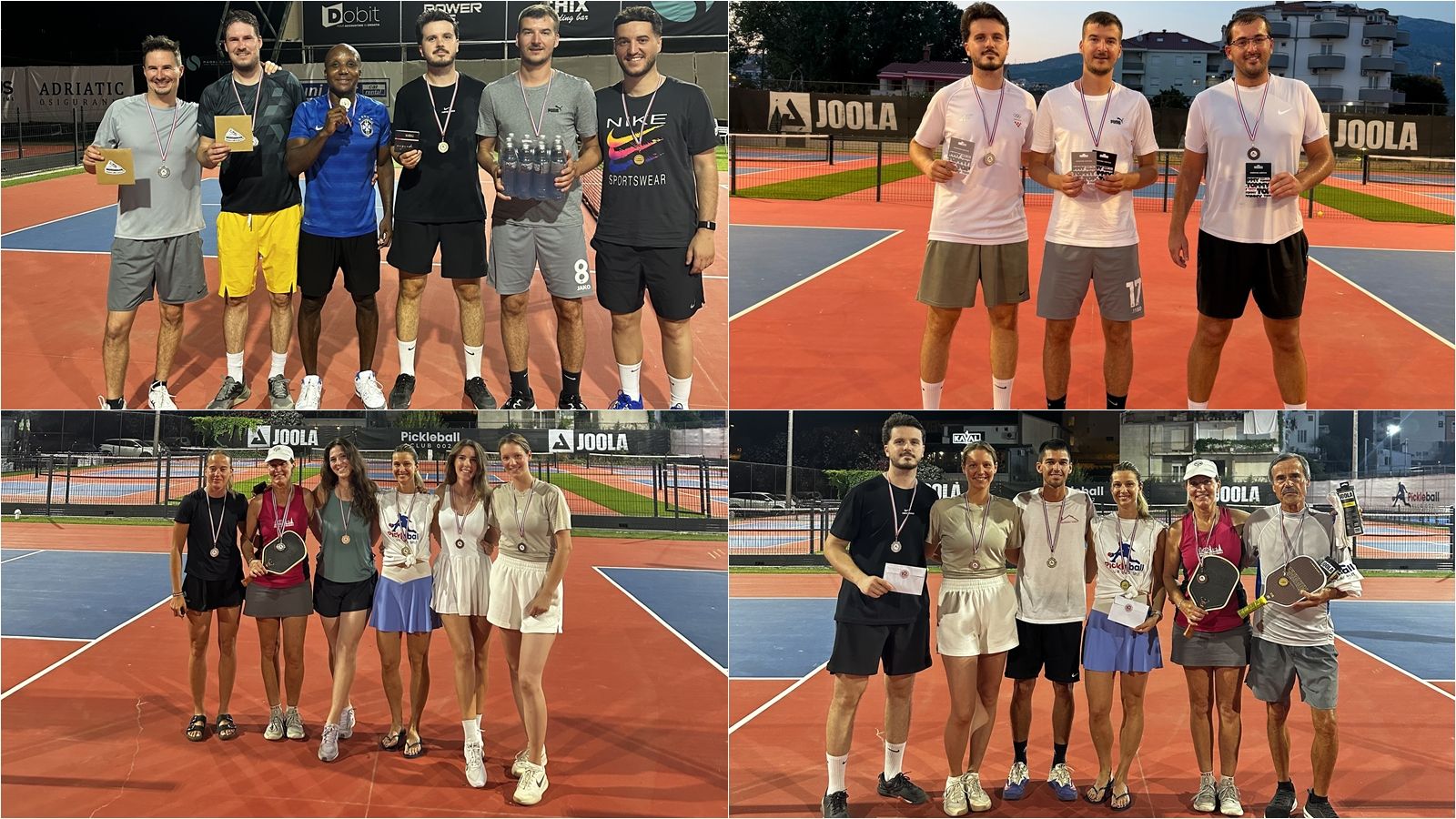 Ivanković, Mahić i Renić među pobjednicima drugog turnira Adriatic Pickleball Toura u Splitu