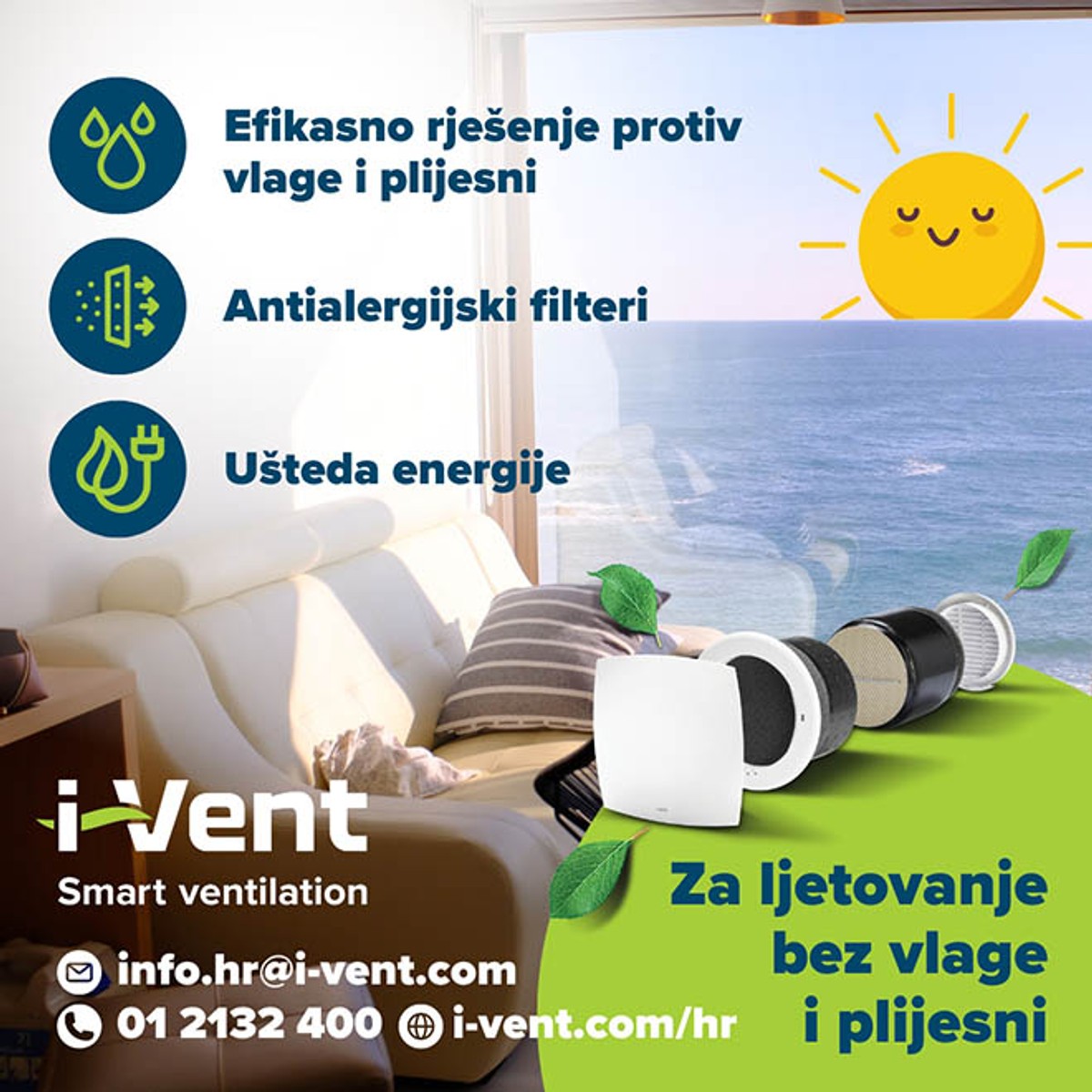 ZAŠTIĆENO I-VENT-om 'S ovim smo ventilacijskim sustavom riješili sve probleme s vlagom i plijesni'