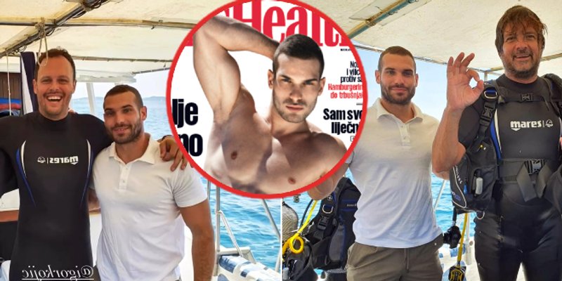 Doznali smo gdje su ljetovali Milan Popović i Igor Kojić, a pridružio im se i jedan zgodni fotomodel