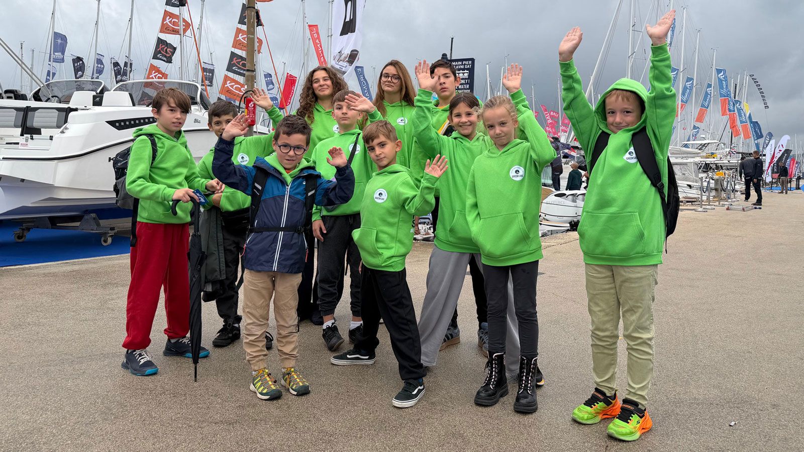 Green Sail mladi ambasadori predstavljeni na Biograd Boat Show-u
