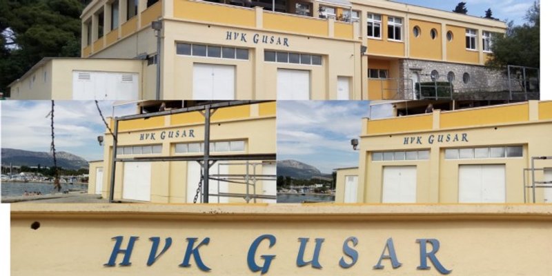 NESREĆA NA POLJUDU Gliserom prepolovio čamac s mladim veslačima HVK Gusar