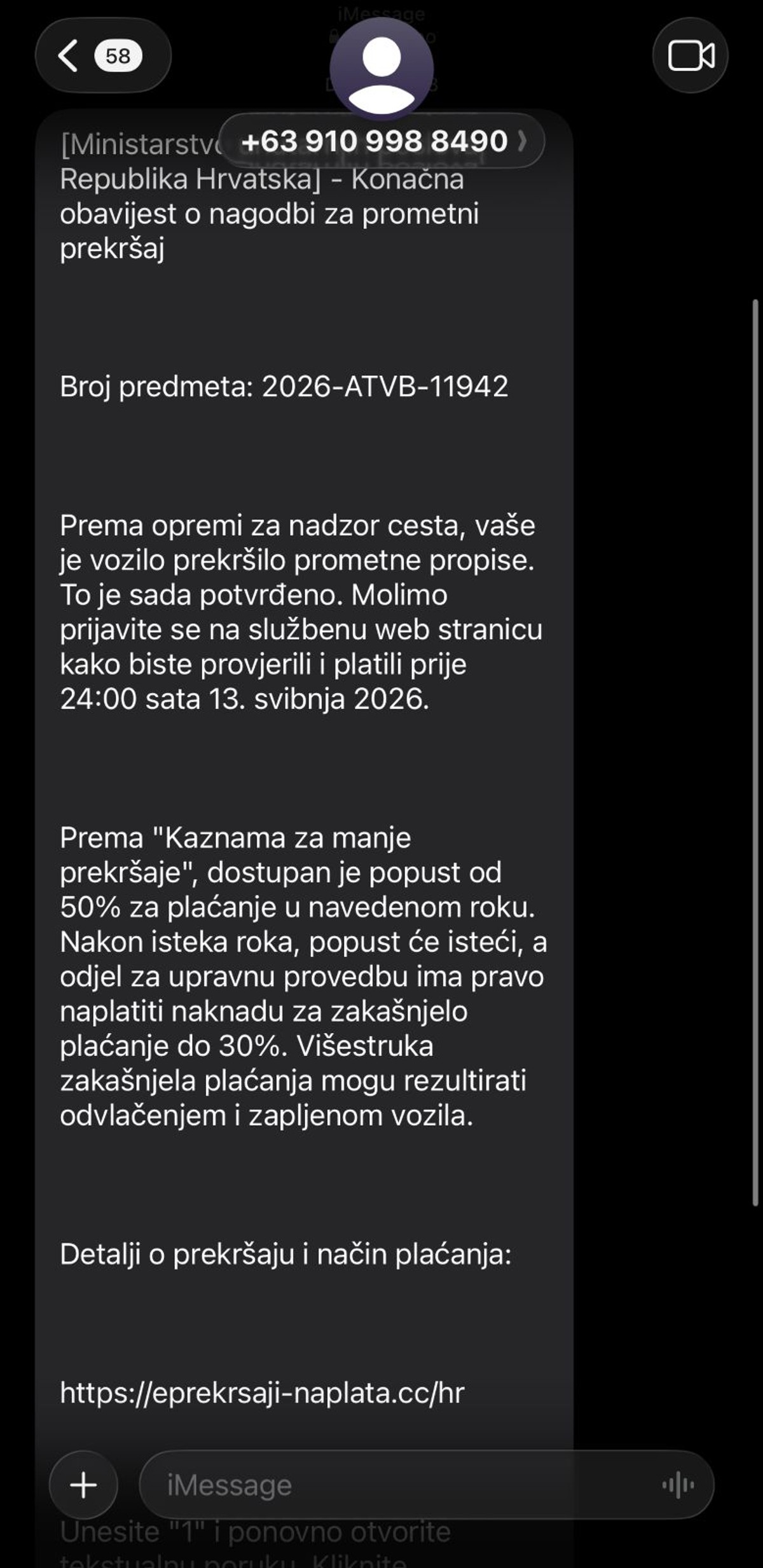 I dalje stižu lažne kazne za prometne prekršaje!