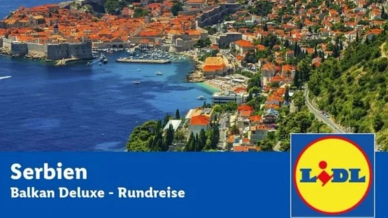 NEVJEROJATNA GREŠKA Švicarski Lidl promovira Srbiju fotografijom - Dubrovnika?