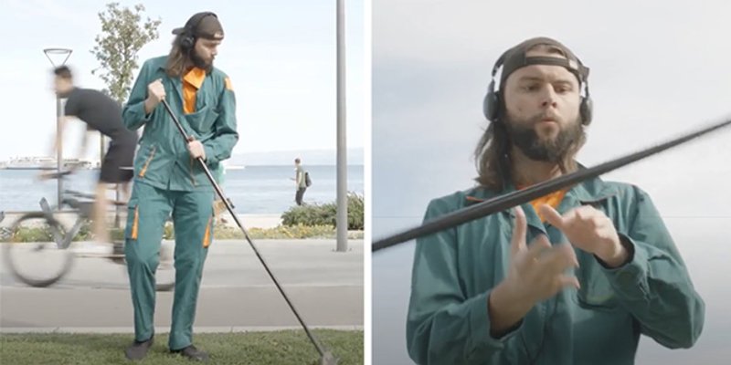 VIDEO Otkriveno zašto se radnik rasplesao nasred splitske šetnice