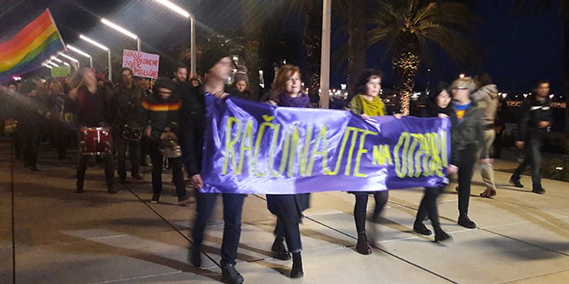 NOĆNI MARŠ Mirjana Kučer: Prestanite biti advokati djece negirajući pravo i slobodu ženi!