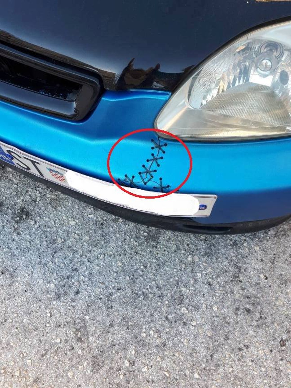 SNAĐI SE, DRUŽE: Ovaj se Splićanin dosjetio kako zakrpati branik