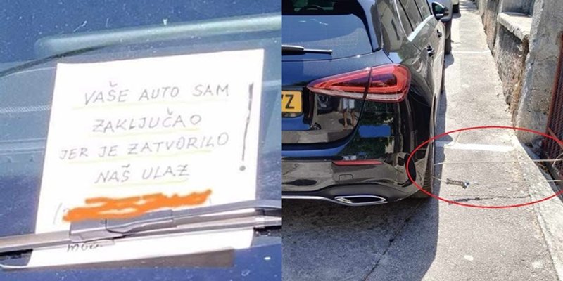Zagradio ulaz, sustigla ga kazna...