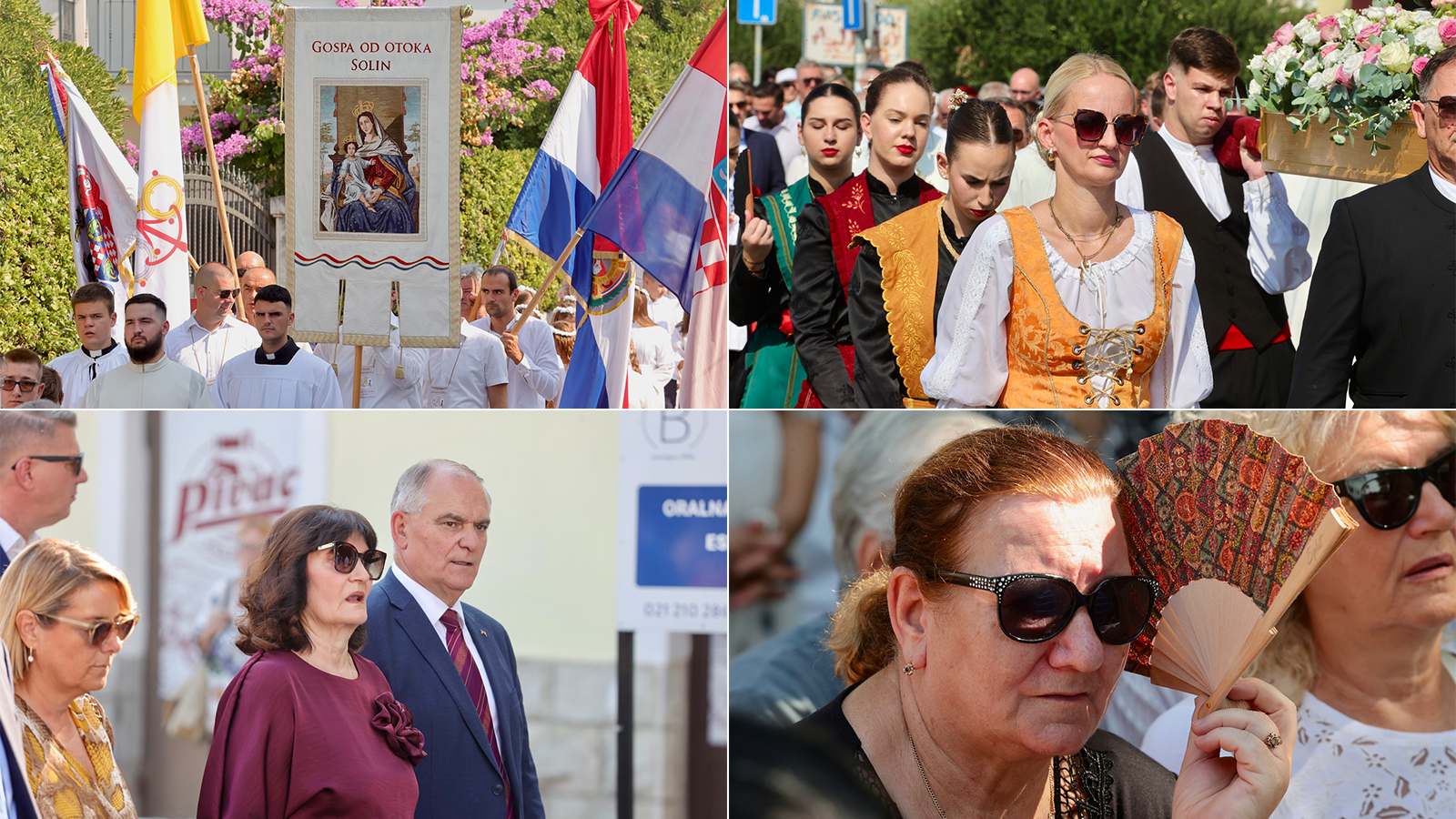 VELIKA FOTOGALERIJA Solin danas izgleda posebno: Tisuće vjernika, poznata lica i svečano ozračje preplavili su grad