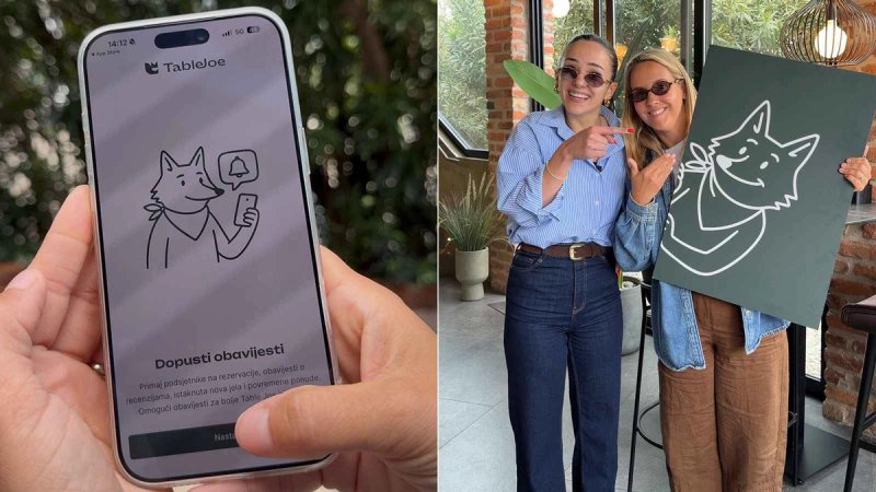 VIDEO: TABLE JOE Upoznajte novu platformu kojom ćete obožavati rezervirati mjesto u restoranu