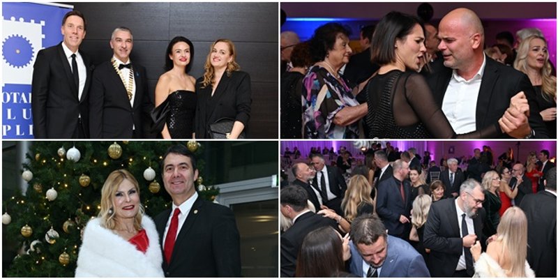 VELIKA FOTOGALERIJA Božićni bal Rotary cluba Split