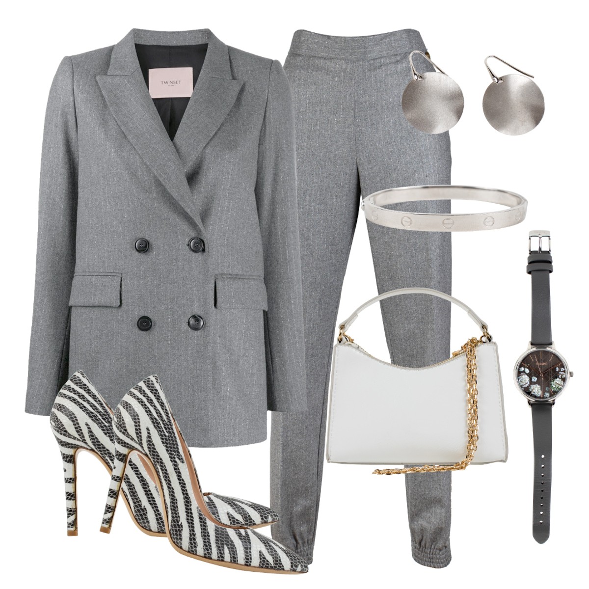 JOKER FASHION PORTFOLIO Od glave do pete siva