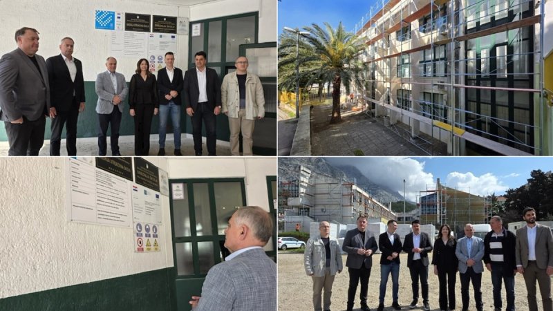 Počela energetska obnova makarske srednje škole 