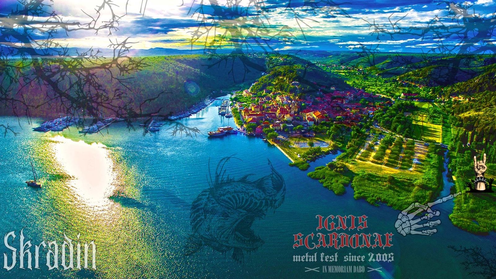 Ignis Scardonae Metal Fest vraća se u Skradin: Pet moćnih bendova na Krečani u čast prerano preminulom Dabi