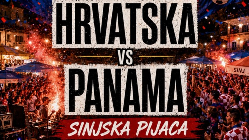 Sinj priprema veliku navijačku noć uoči utakmice Hrvatske i Paname