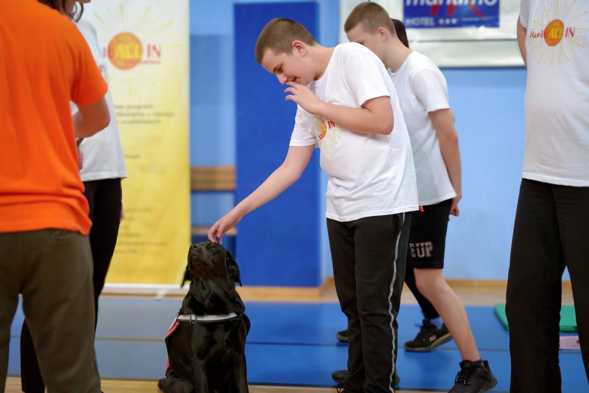 Terapijski pas Tira osvaja srca Makarske: Prvih šest mjeseci uspješnog rada