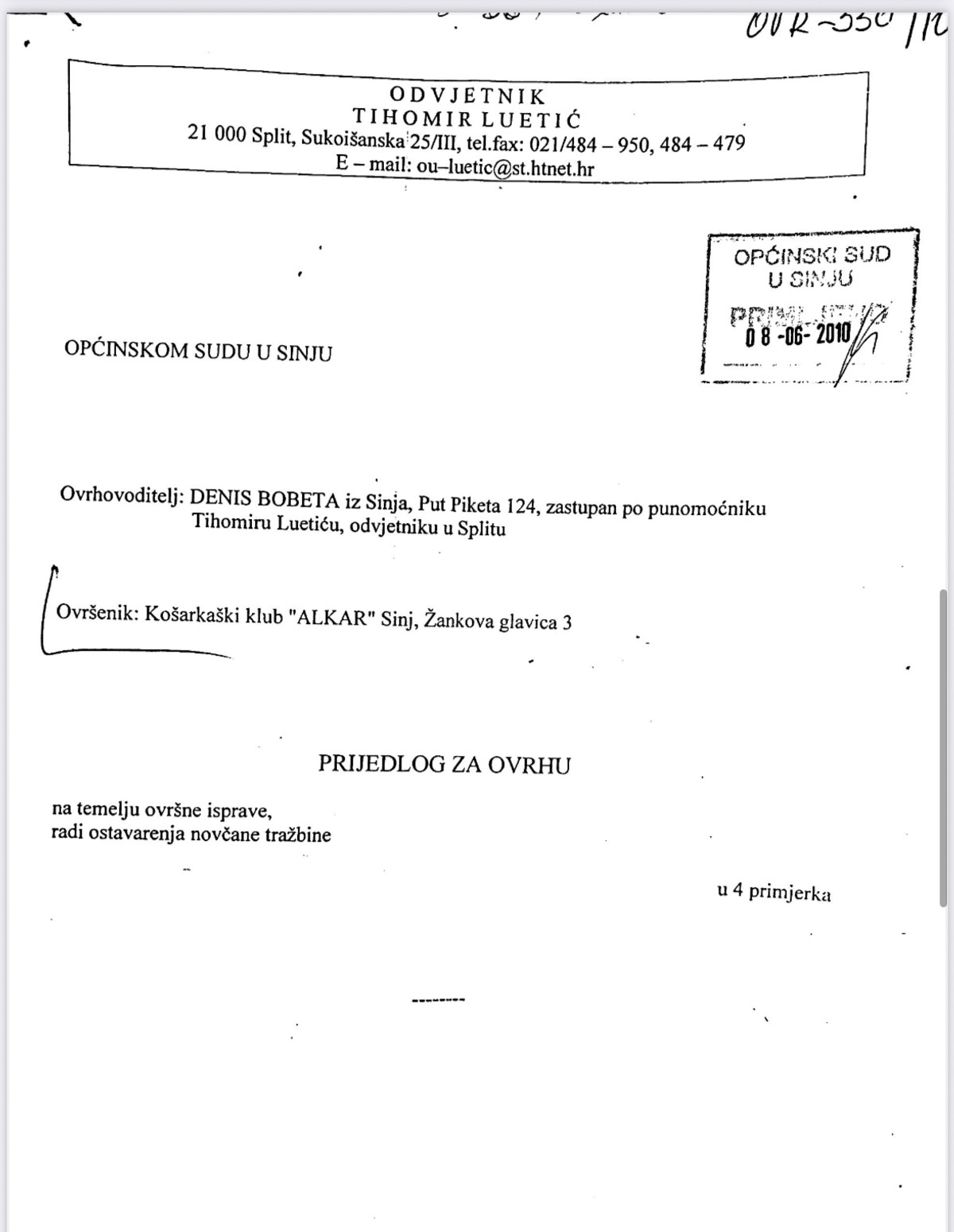 HDZ SINJ 'Jedni rade, drugi blebeću. Građani vide razliku!'