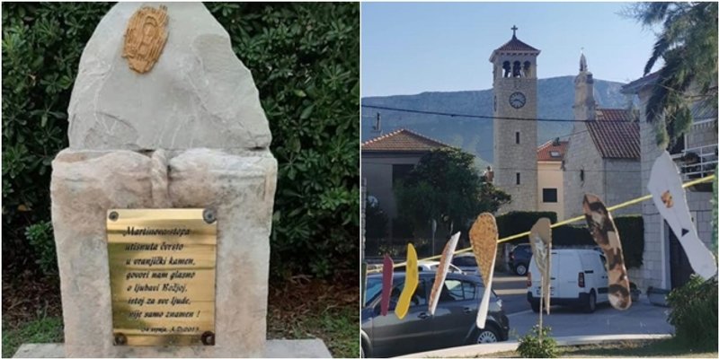 FOTOGALERIJA: U Vranjicu obilježena obljetnica postavljanja Stope sv. Martina