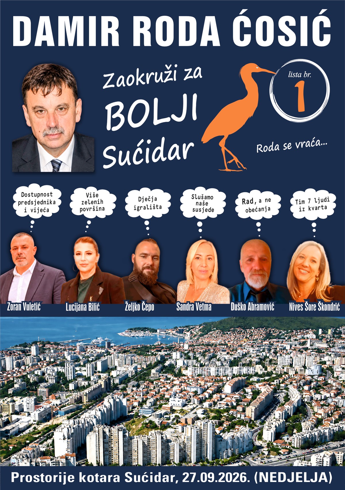 FOTOGALERIJA Roda predstavio program za Sućidar: 'Svaka ulica ima svoje potrebe i zahtjeve'