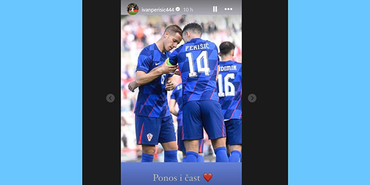 Nakon pobjede protiv Portugala oglasio se Ivan Perišić