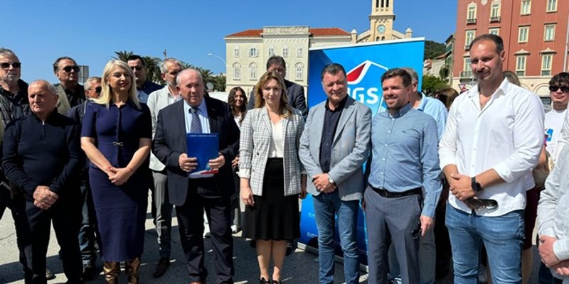 FOTO/VIDEO Kerum predstavio zajedničku listu za Splitsko-dalmatinsku županiju