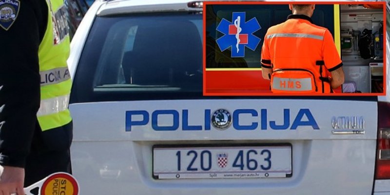 PROMETNA NA POLJUDU Oboren motocikl