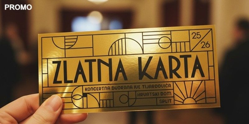 ZLATNA ULAZNICA Poseban božićni poklon za dvoje Koncertne dvorane Ivo Tijardović