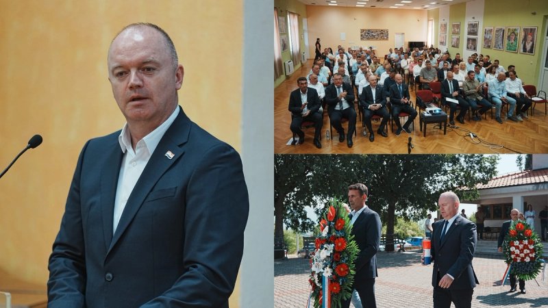 Ministar Šipić u Zmijavcima: 'Ulaganje u obitelj najveće je ulaganje u budućnost'