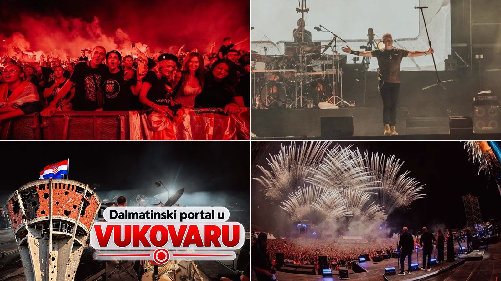 FOTOGALERIJA Emocije na vrhuncu: Thompson u Vukovaru, ovo su prizori koji će se dugo pamtiti