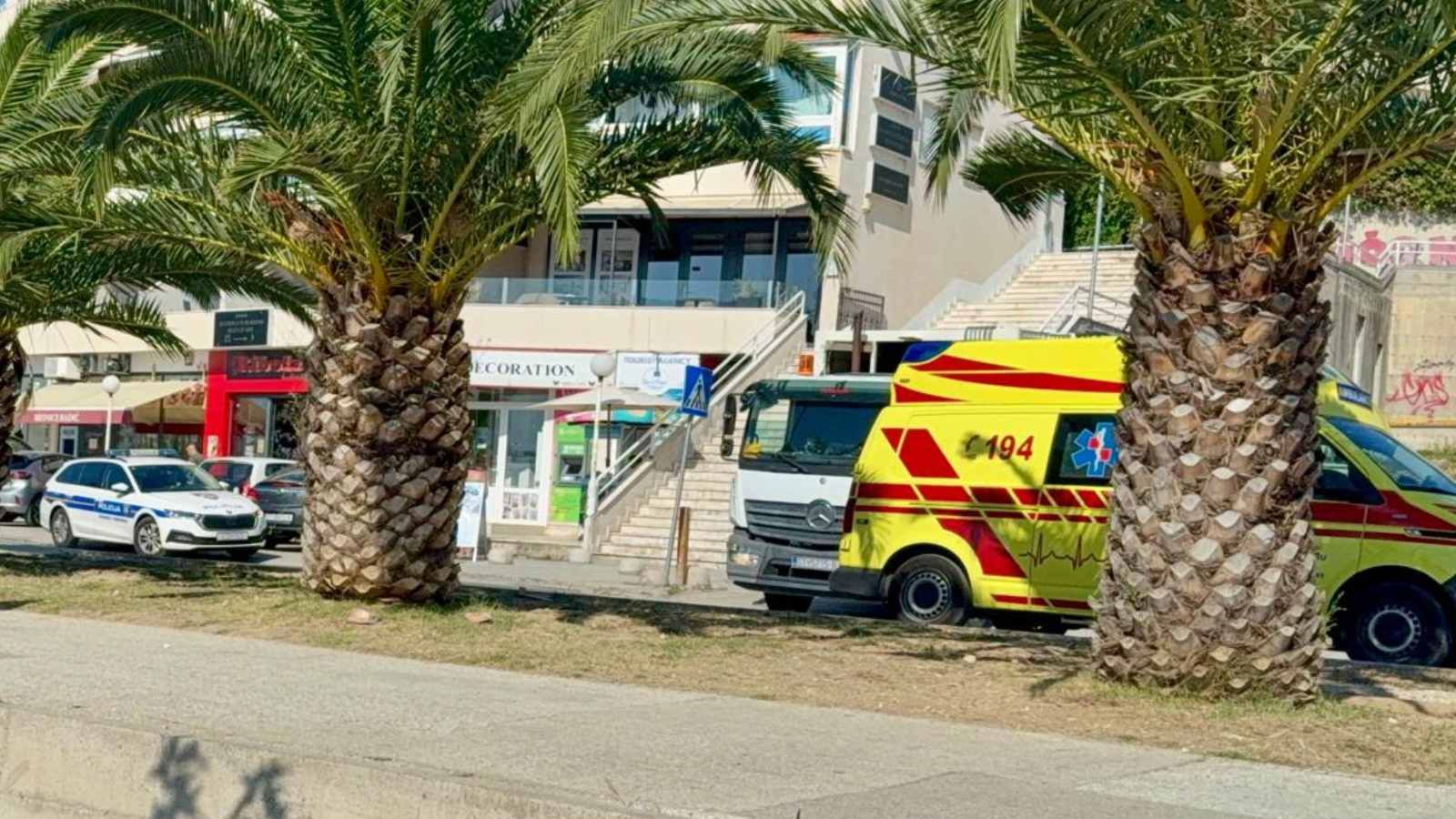 NESREĆA U STOBREČU Ozlijeđen vozač motocikla