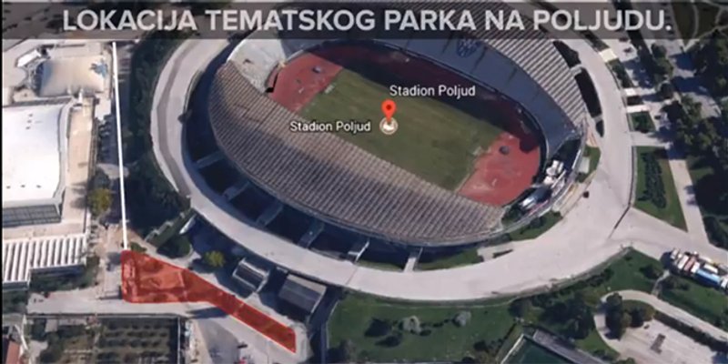 Za sva vrimena: Pogledajte lokaciju tematskog parka na Poljudu!