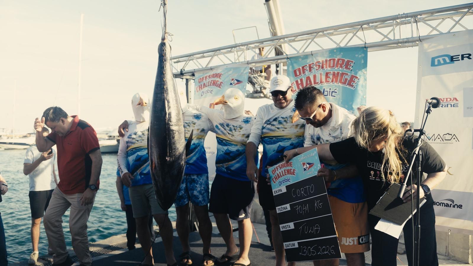 FOTOGALERIJA Tuna od gotovo 82 kilograma obilježila veliki ribolovni spektakl u Orebiću