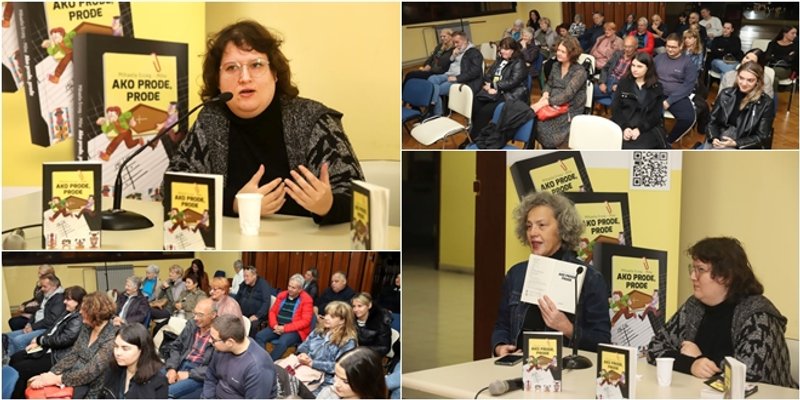 SVESTRANA MIHAELA ERCEG PREDSTAVILA 'AKO PROĐE, PROĐE': 'Ovo je stand up roman i ljubavno pismo splitskom mentalitetu'