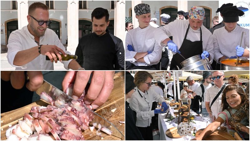 FOTO Učenici kuhali s chefovima Skokom i Pažaninom: 'Oduševili su Split'
