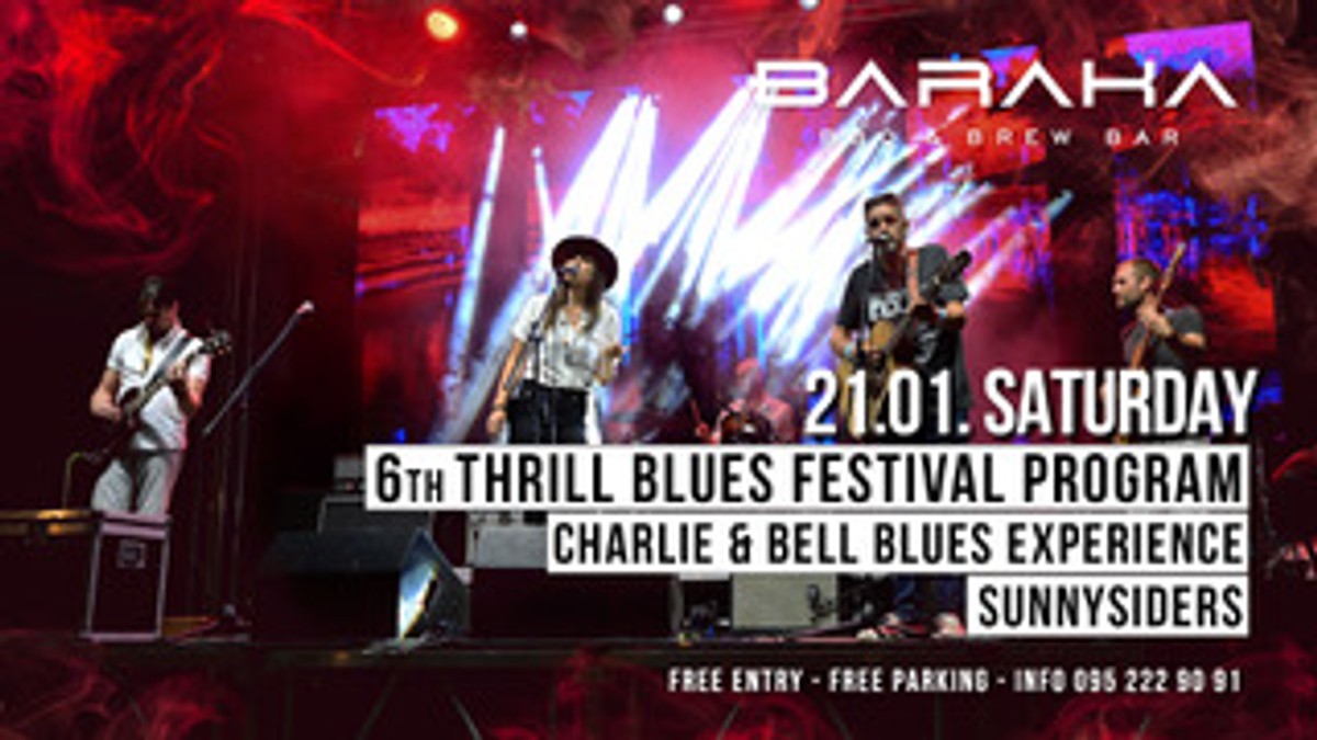 BARAKA EDITION BLUES THRILL: U Split dolaze najveća imena svjetske blues scene!