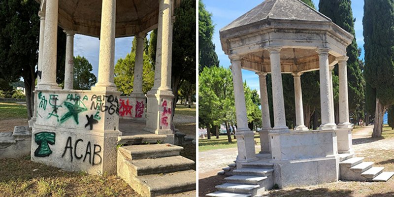 OPET BLISTA Unakaženom glorijetu vraćen je stari sjaj