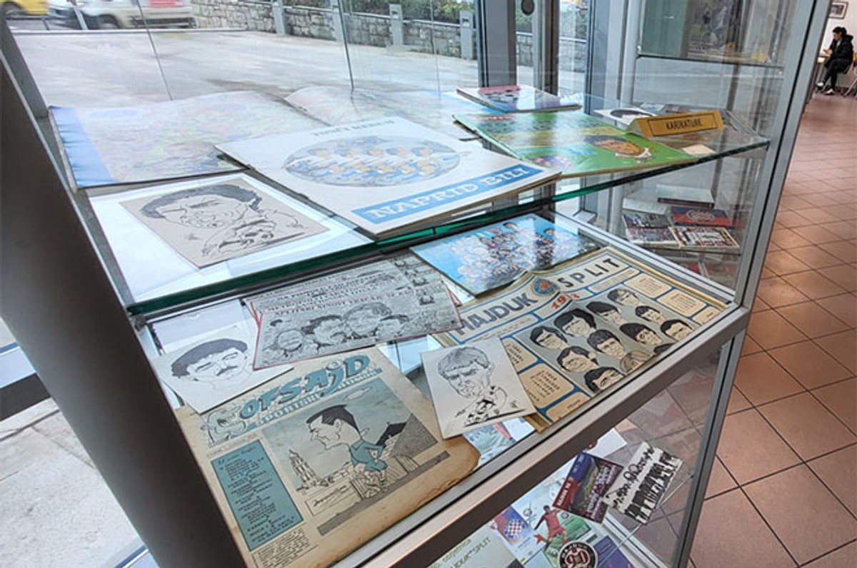 JEDINSTVENI KLUB Priča o Hajduku u Gradskoj knjižnici Marka Marulića